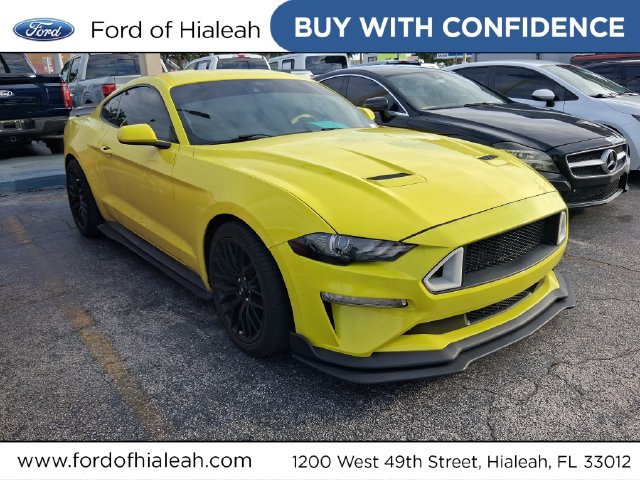 Used 2021 Ford Mustang Coupe w/ Equipment Group 101A RWD image 1