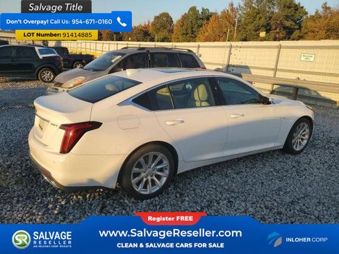 Used 2022 Cadillac CT5 Luxury w/ Sun And Sound Package RWD image 4