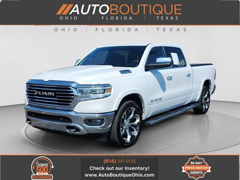 Used 2019 RAM 1500 Laramie Longhorn w/ Trailer Tow Group AWD/4WD image 1