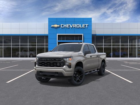New 2026 Chevrolet Silverado 1500 Custom w/ Turbomax Blackout Package AWD/4WD image 16
