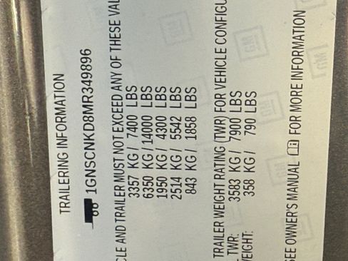 Used 2021 Chevrolet Tahoe LT image 33