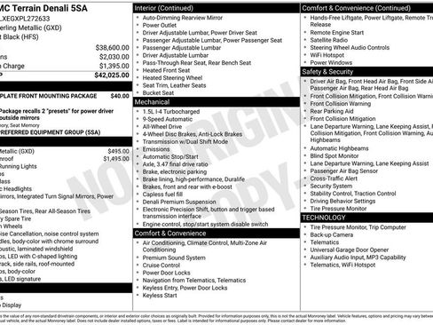 Used 2023 GMC Terrain Denali image 3