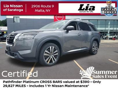 Certified 2023 Nissan Pathfinder Platinum w/ Cargo Package