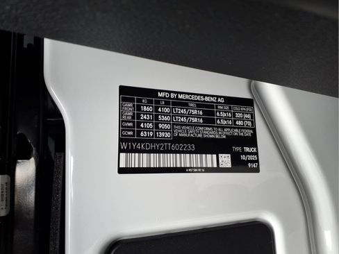 New 2026 Mercedes-Benz Sprinter 2500 image 32