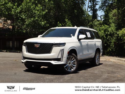 Used 2021 Cadillac Escalade Premium Luxury w/ Driver Assist Tech Package AWD/4WD image 1