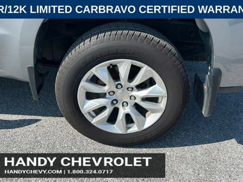 Certified 2023 Chevrolet Silverado 1500 Custom w/ LPO, Dark Essentials Package AWD/4WD image 9
