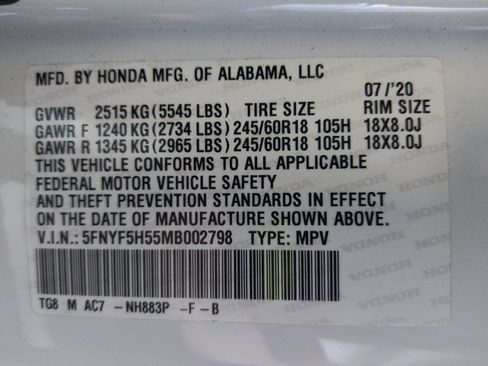 Used 2021 Honda Pilot EX-L image 33