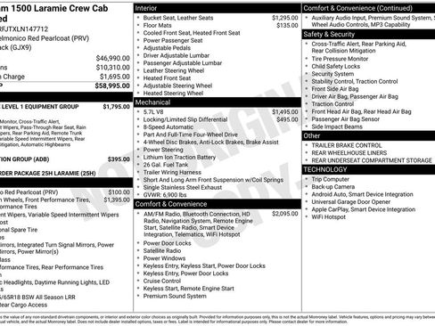 Used 2020 RAM 1500 Laramie image 46