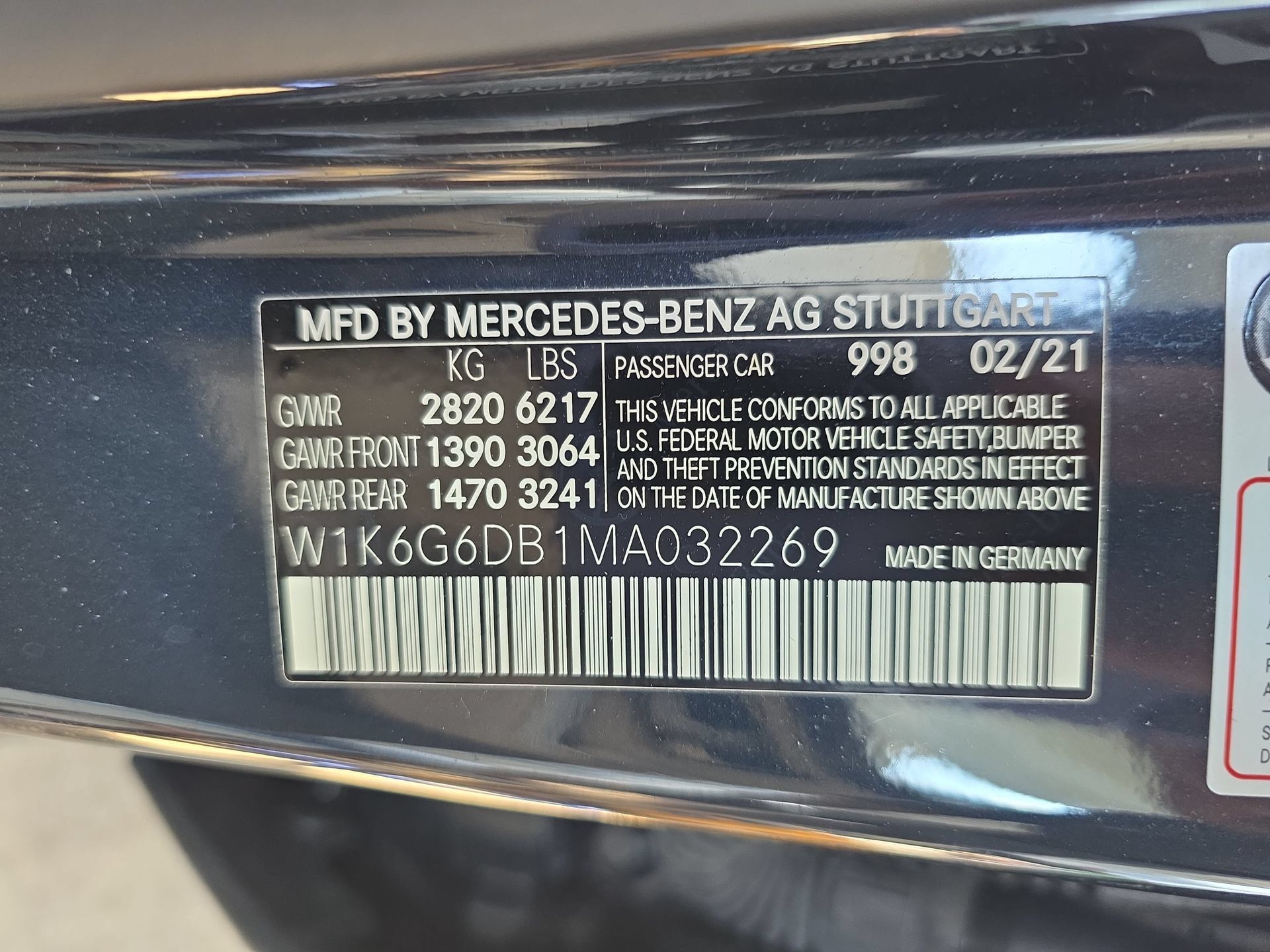 Used 2021 Mercedes-Benz S 500 4MATIC image 34