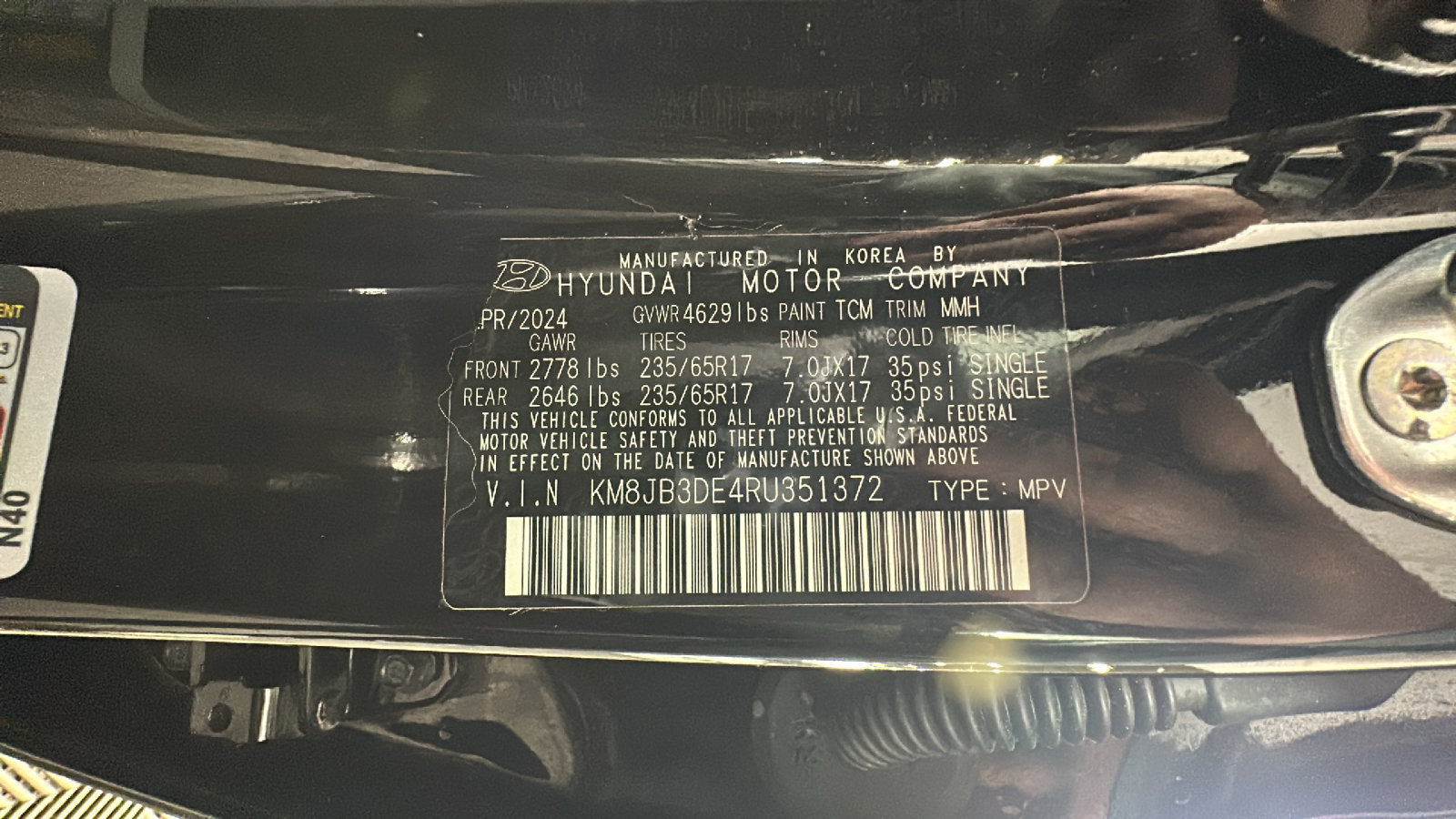 Certified 2024 Hyundai Tucson SEL FWD image 12