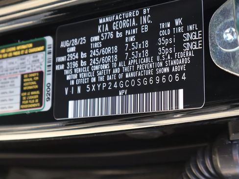 New 2025 Kia Telluride LX FWD image 37