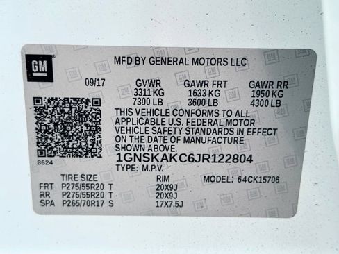 Used 2018 Chevrolet Tahoe LS w/ All-Season Package AWD/4WD image 46