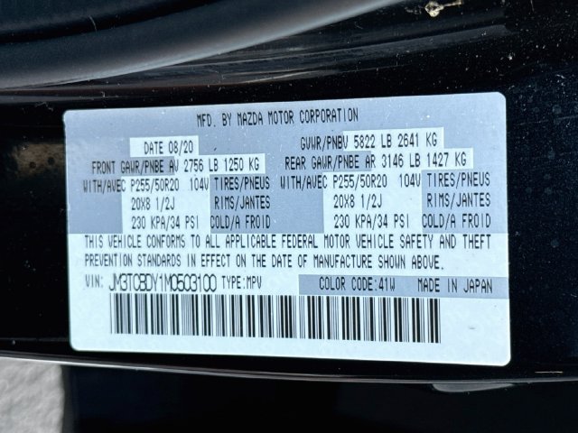 Used 2021 MAZDA CX-9 Grand Touring AWD/4WD image 33