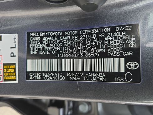 Certified 2022 Toyota Corolla SE image 33