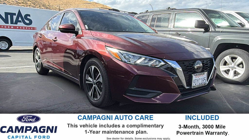 Used 2022 Nissan Sentra SV w/ All-Weather Package FWD image 1