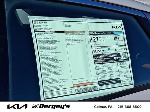 Certified 2026 Kia K5 GT-Line w/ GT-Line Red Interior Package AWD/4WD image 21