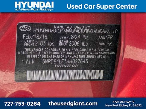 Used 2017 Hyundai Elantra SE image 12