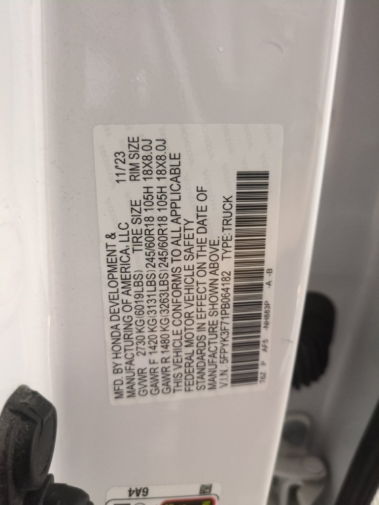 Certified 2023 Honda Ridgeline RTL-E image 37