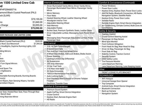Used 2025 RAM 1500 Limited image 4