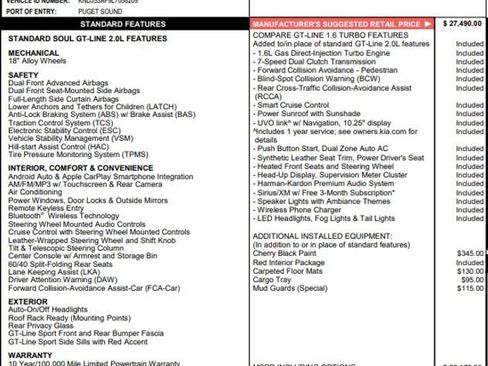 Used 2020 Kia Soul GT-Line Turbo image 2