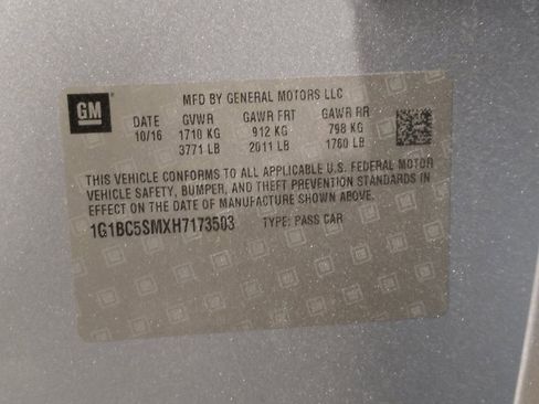 Used 2017 Chevrolet Cruze LS image 33