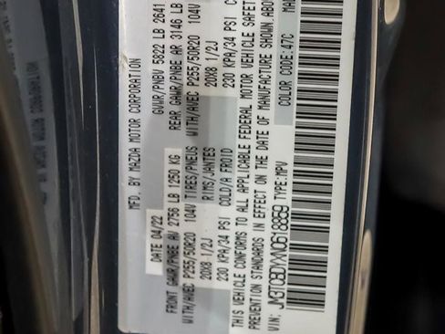 Used 2022 MAZDA CX-9 Carbon Edition image 38