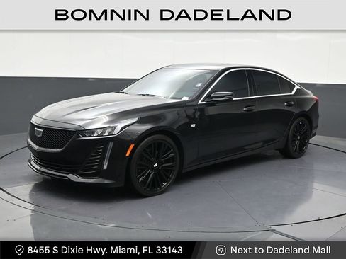 Used 2023 Cadillac CT5 Luxury w/ LPO, ONYX Package RWD image 1