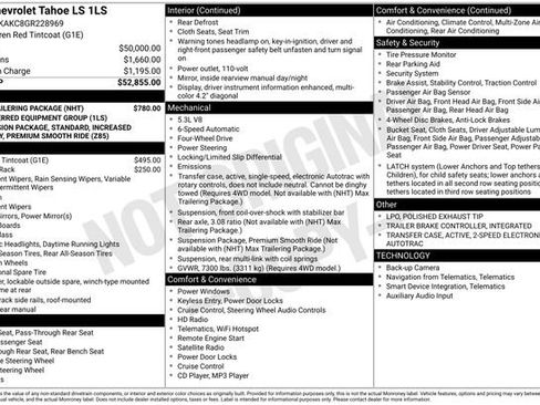 Used 2016 Chevrolet Tahoe LS w/ Max Trailering Package image 3