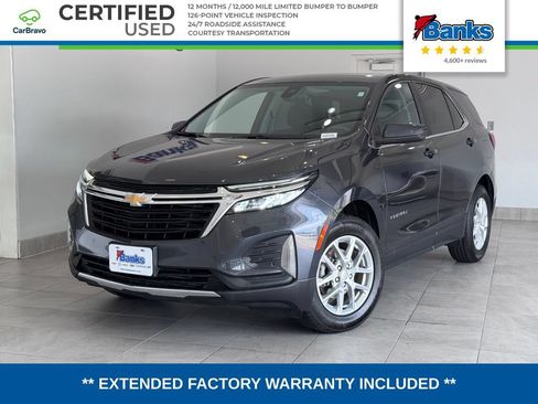 Certified 2022 Chevrolet Equinox LT AWD/4WD image 1