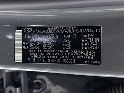 Used 2023 Hyundai Santa Cruz SEL Premium image 40