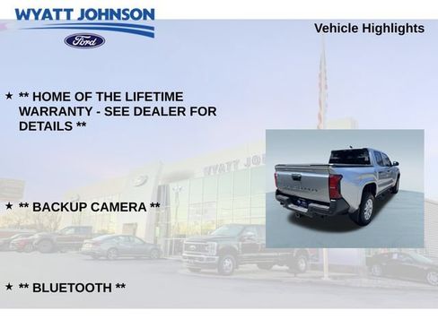 Used 2024 Toyota Tacoma SR w/ SR Upgrade Package AWD/4WD image 5
