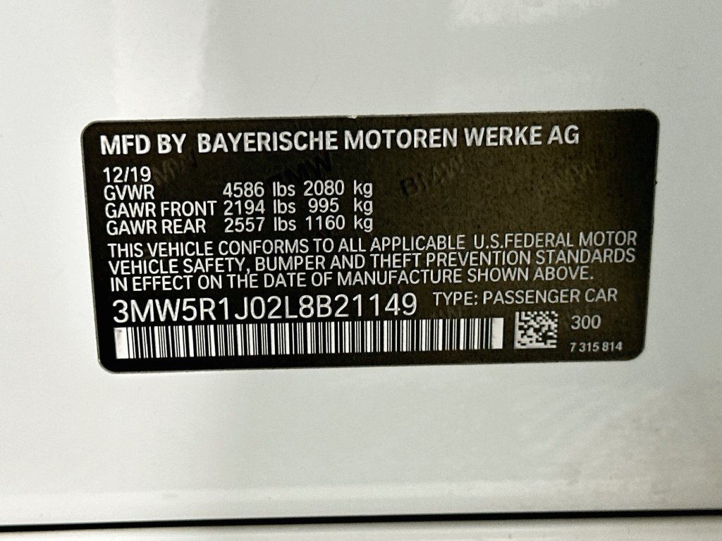 Used 2020 BMW 330i Sedan w/ Convenience Package RWD image 33
