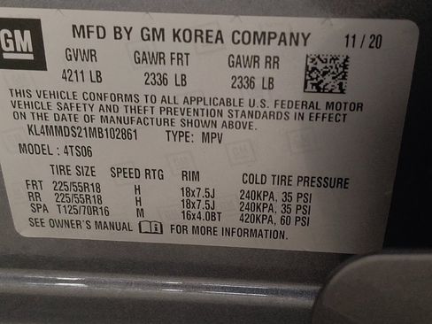 Used 2021 Buick Encore GX Select w/ Sport Touring Package FWD image 33