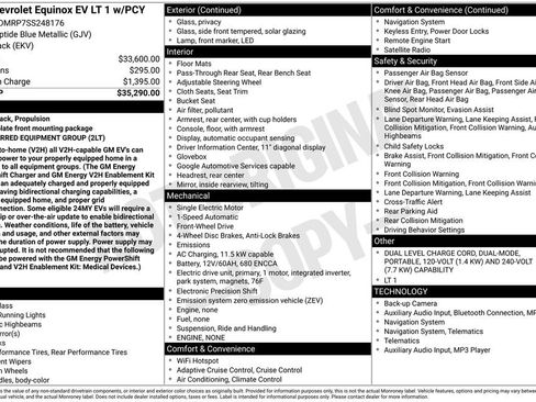 Used 2025 Chevrolet Equinox EV LT image 6