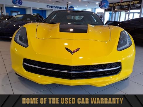 Used 2015 Chevrolet Corvette Stingray Coupe w/ Carbon Flash Badge Package image 2