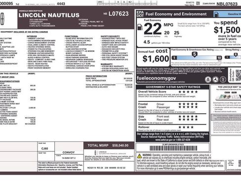 Used 2022 Lincoln Nautilus Reserve AWD/4WD image 12
