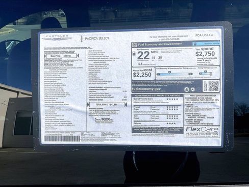 New 2026 Chrysler Pacifica Select FWD image 38