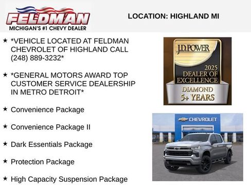 New 2026 Chevrolet Silverado 1500 RST w/ Convenience Package II AWD/4WD image 3