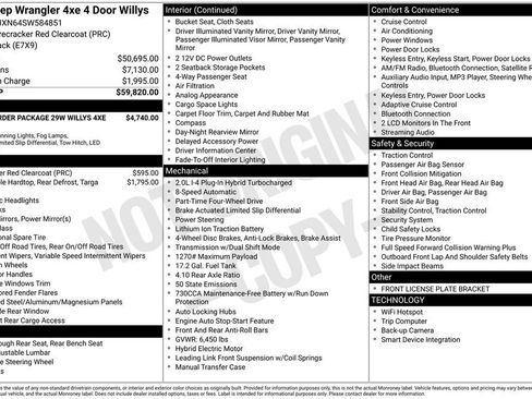 Certified 2025 Jeep Wrangler Unlimited Sport S 4xe AWD/4WD image 23