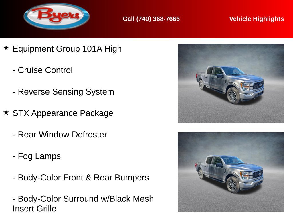 Used 2021 Ford F150 XL w/ STX Appearance Package AWD/4WD image 12