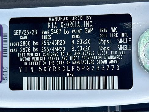 Certified 2023 Kia Sorento SX AWD/4WD image 36