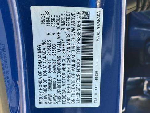 Used 2024 Honda Civic Si image 26
