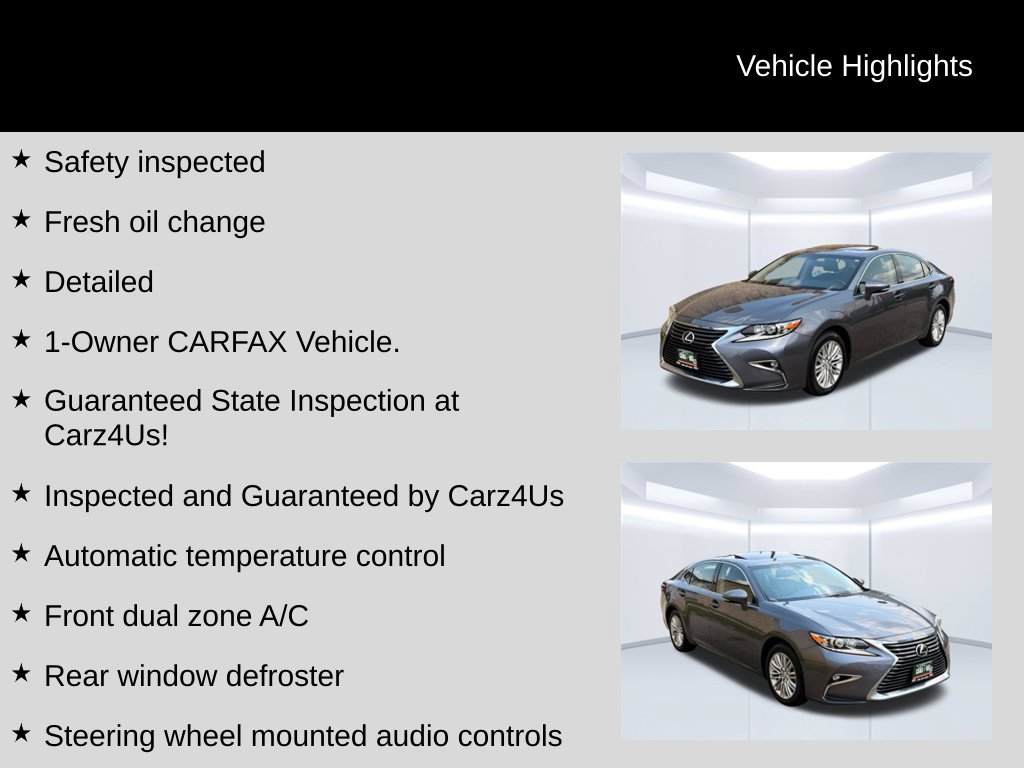 Used 2016 Lexus ES 350 FWD image 38