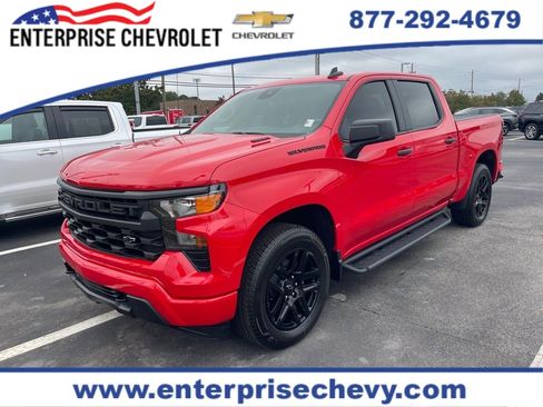 Used 2025 Chevrolet Silverado 1500 Custom w/ LPO, Dark Essentials Package image 1