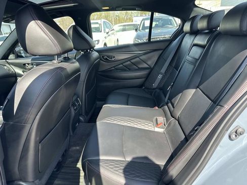 Used 2023 INFINITI Q50 Red Sport 400 w/ Carbon Fiber Package RWD image 29