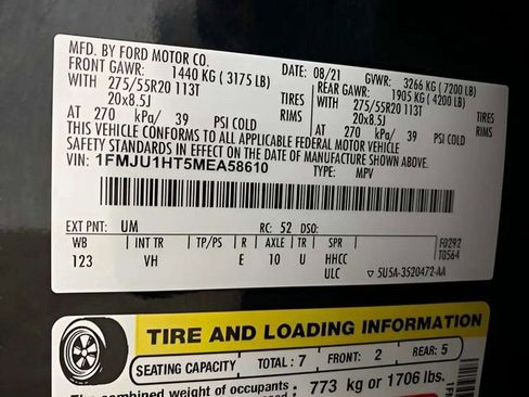 Used 2021 Ford Expedition XLT RWD image 94