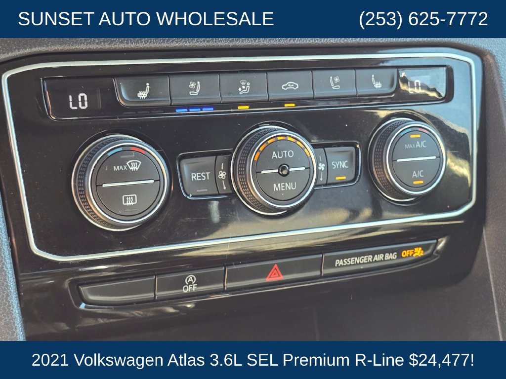 Used 2021 Volkswagen Atlas SEL Premium AWD/4WD image 38