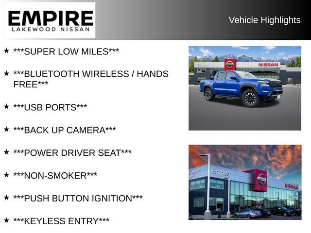 Used 2024 Nissan Frontier PRO-4X w/ Off-Road Protection Package AWD/4WD image 2