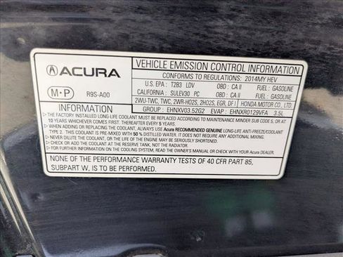 Used 2014 Acura RLX Hybrid w/ Technology Package AWD/4WD image 25