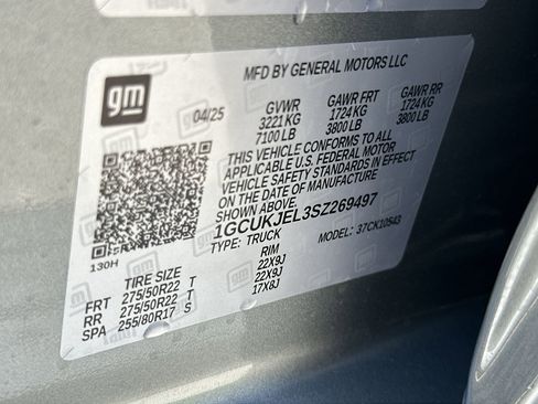 New 2025 Chevrolet Silverado 1500 High Country image 71